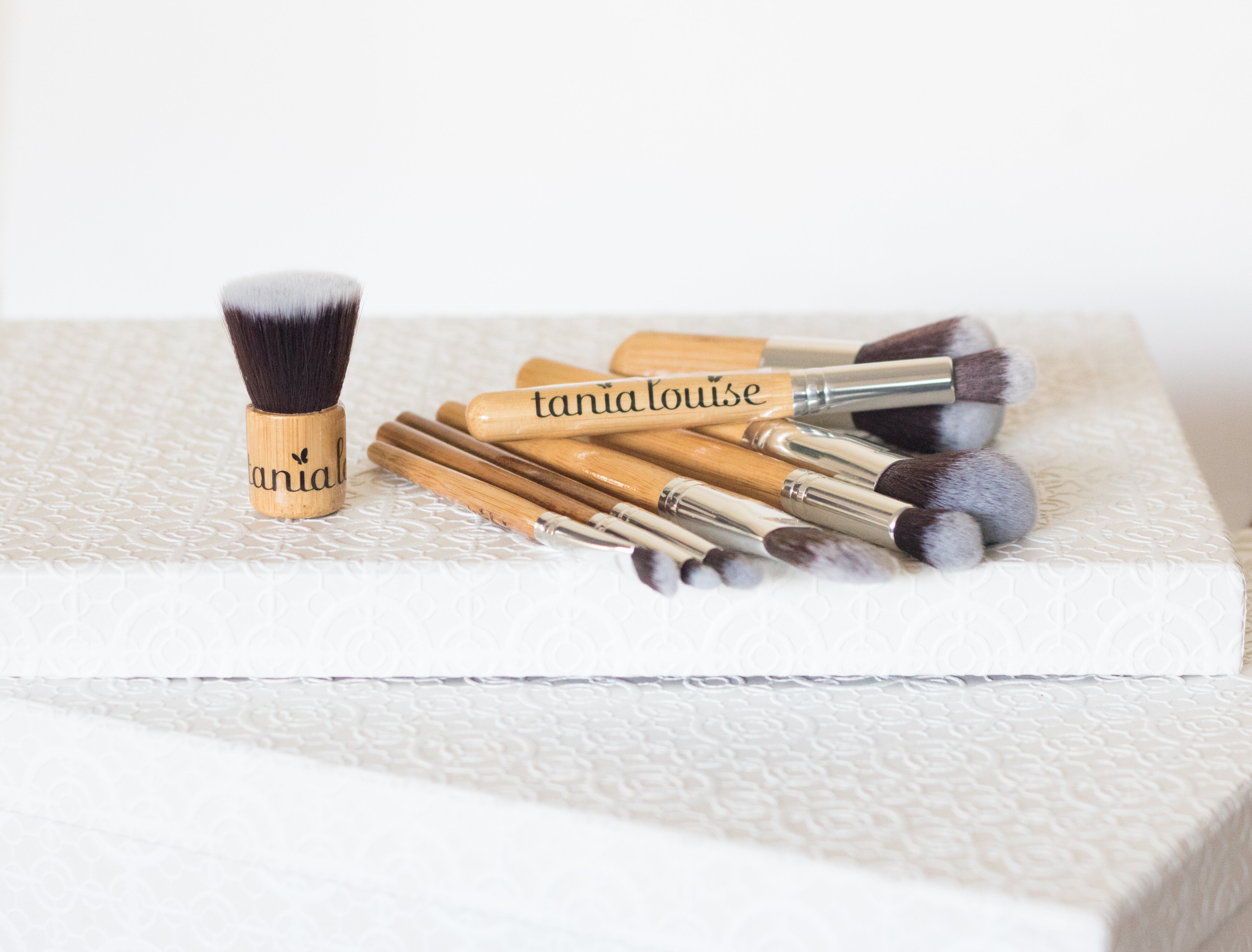 Makeup Brush Set Wooden Eco Vegan