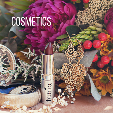 Tania Louise Cosmetics are natural, organic vegan and cruelty free.